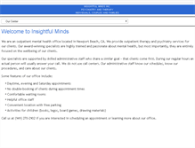 Tablet Screenshot of insightfulminds.org